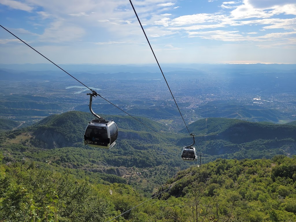 Monte Dajti e o Dajti Express