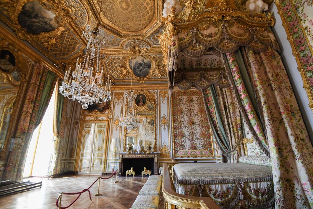 As principais salas do Palácio de Versalhes: apartamentos da Rainha - Fonte: Paris Match