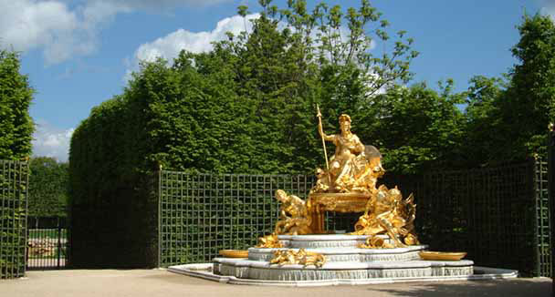 O Bosque do Arco do Triunfo em Versalhes