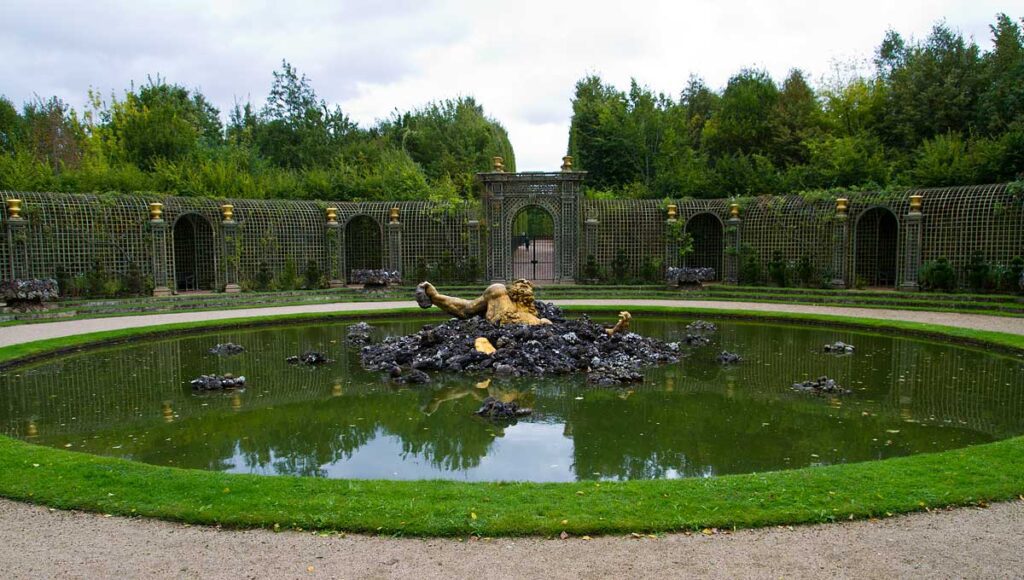 O Bosque do Encélado em Versalhes - Fonte: Wikimapia