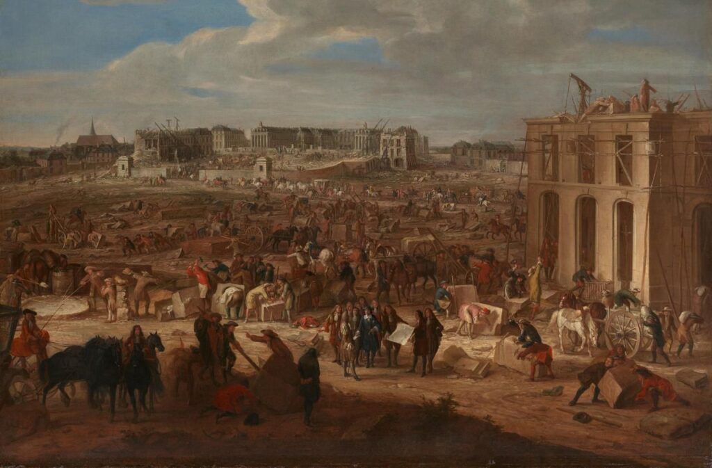 Os enormes esforços de construção de Versalhes - Le Parisien