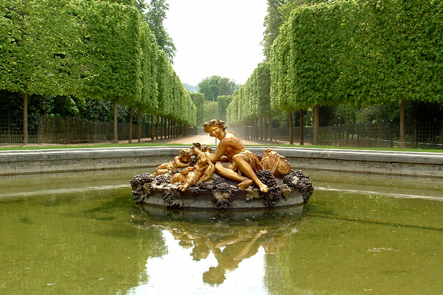 A Fonte de Baco em Versalhes