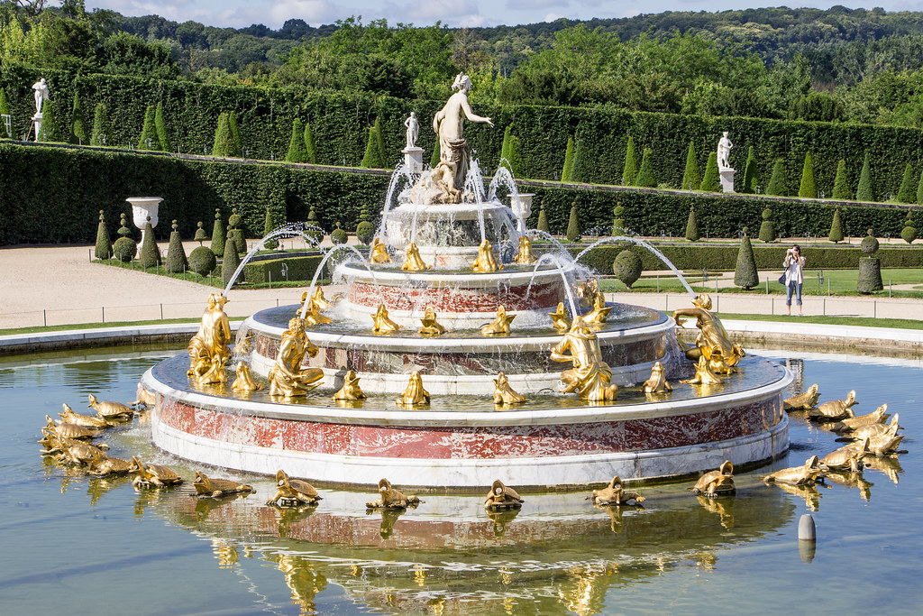 Fonte de Latona nos Jardins de Versalhes
