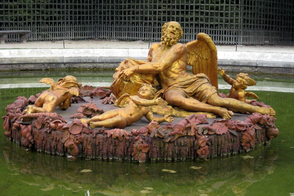 A Fonte de Saturno em Versalhes 