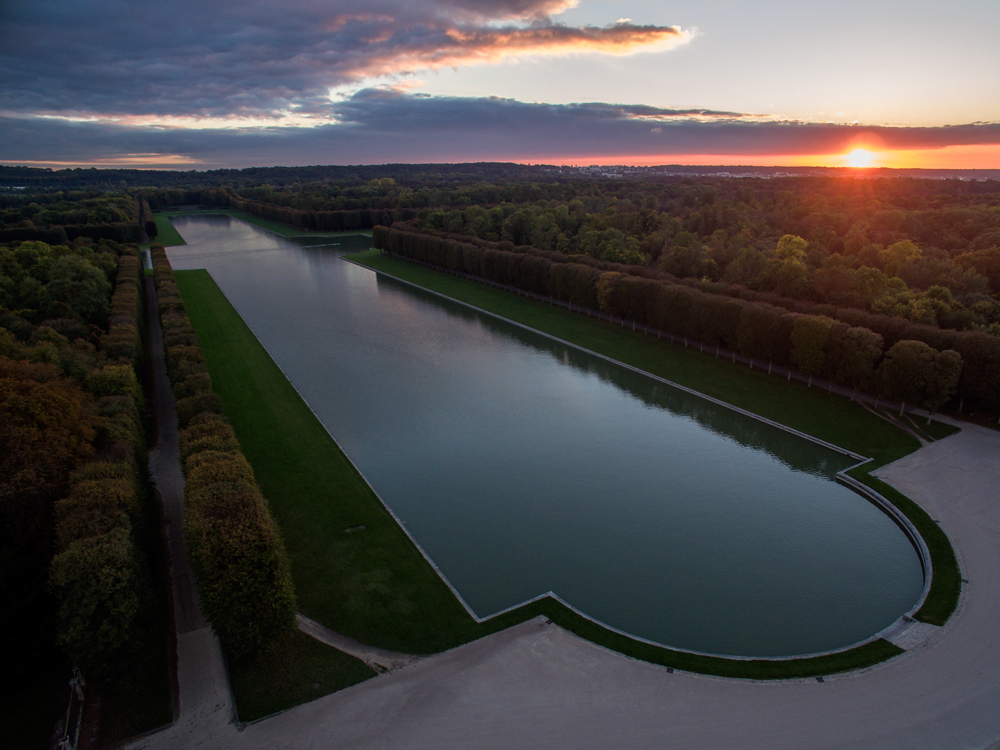 Grand Canal de Versalhes - Fonte: Versailles
