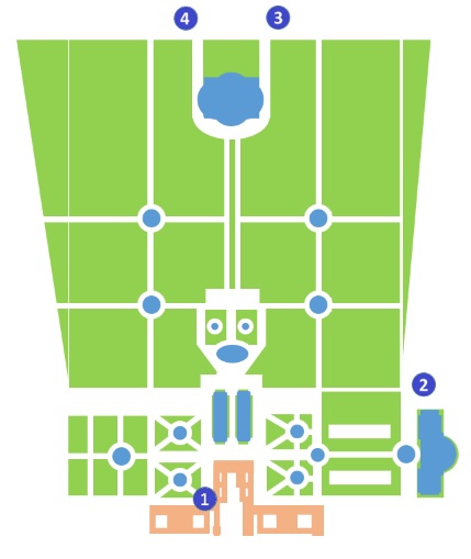 O que ver nos Jardins de Versalhes: mapa dos portões