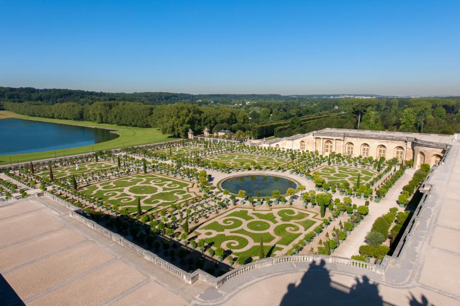 Jardim Orangerie em Versalhes - Fonte: Versailles