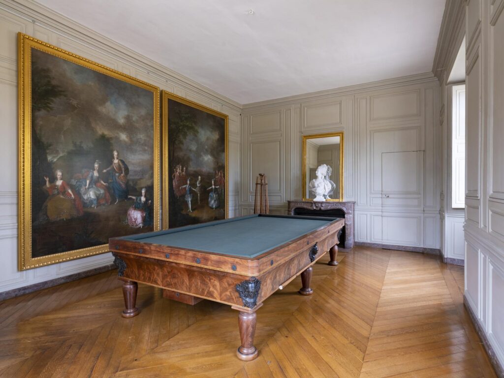 Sala de Bilhar no Petit Trianon - Fonte: Versailles