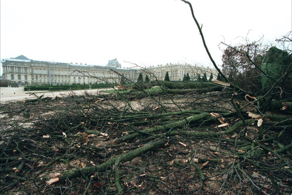 Tempestade de 1999 em Versalhes - Paris Match