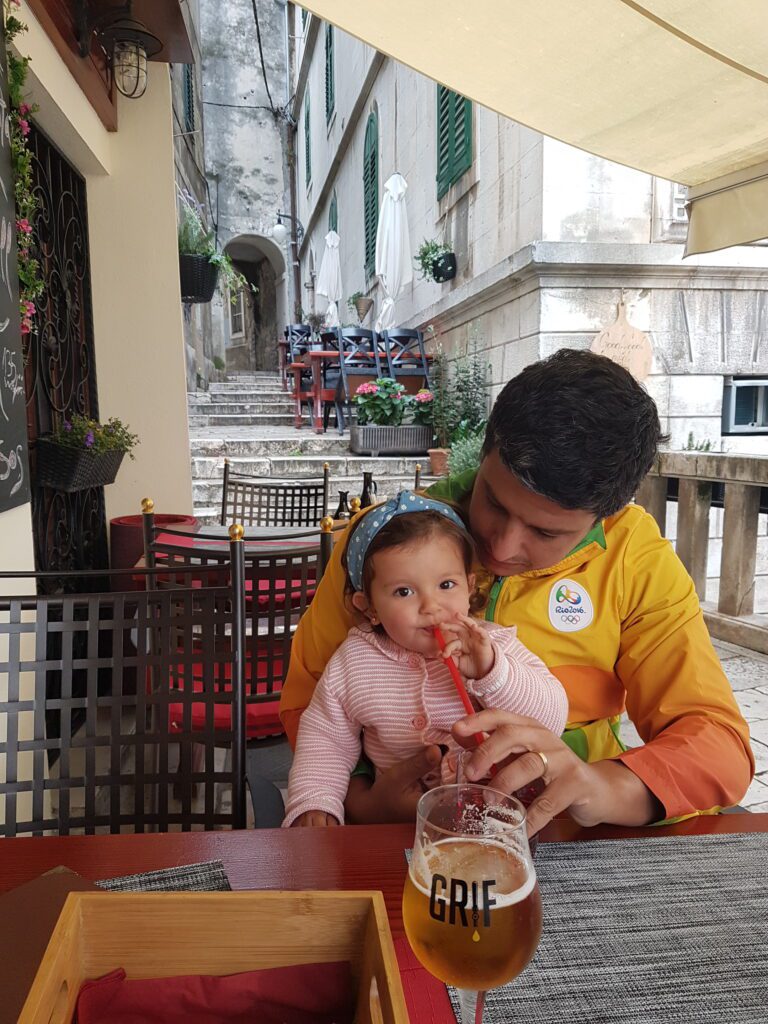 Almocinho delícia em Sibenik