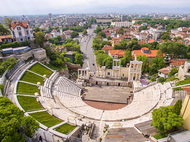 Anfiteatro romano em Plovdiv, Bulgária - iStock