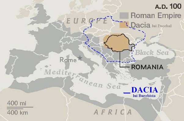 Mapa da Antiga Dácia - Quora