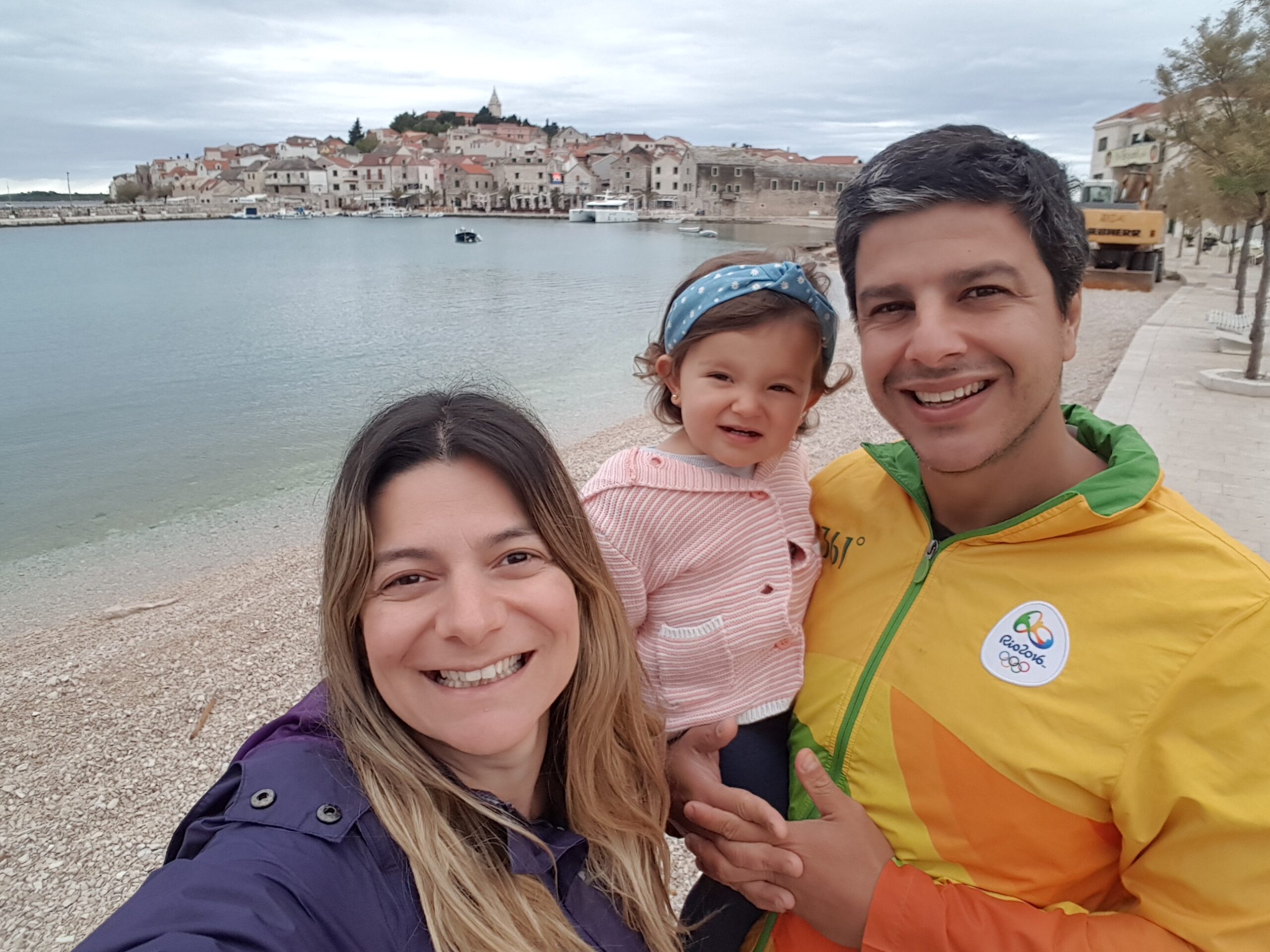 Primosten é linda até com céu nublado