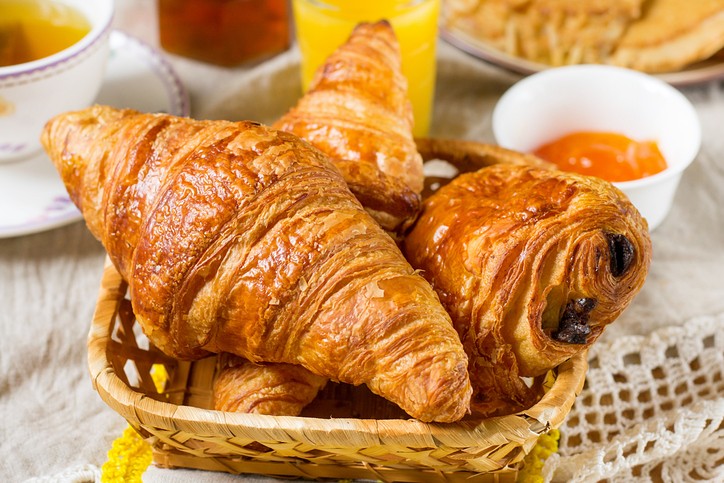 Pães franceses: Croissant francês - CyberCook