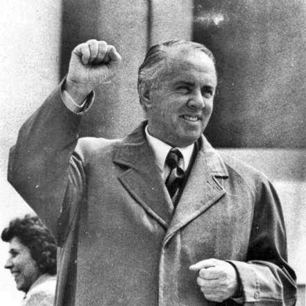 Enver Hoxha, ditador comunista albanês