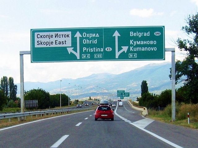 Estradas da Macedônia - Fonte: Balkan Insights