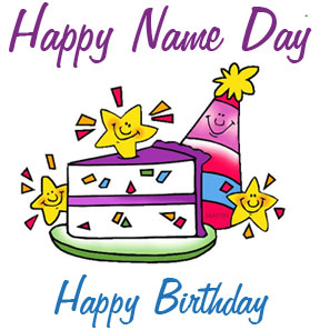 Dia do nome e dia do aniversário na Bulgária - Name Tag