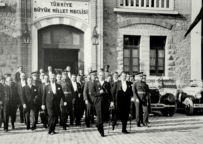 Fundação da República da Turquia em 1923 - Fonte: Turkish Coalition of America