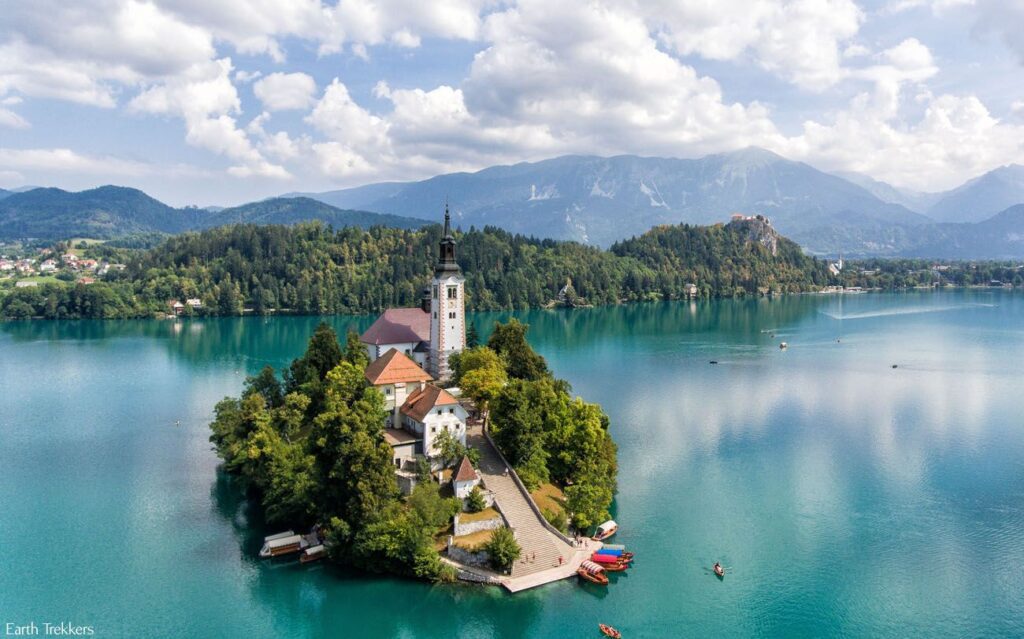 Lago Bled na Eslovênia - Fonte: Earth Trekkers