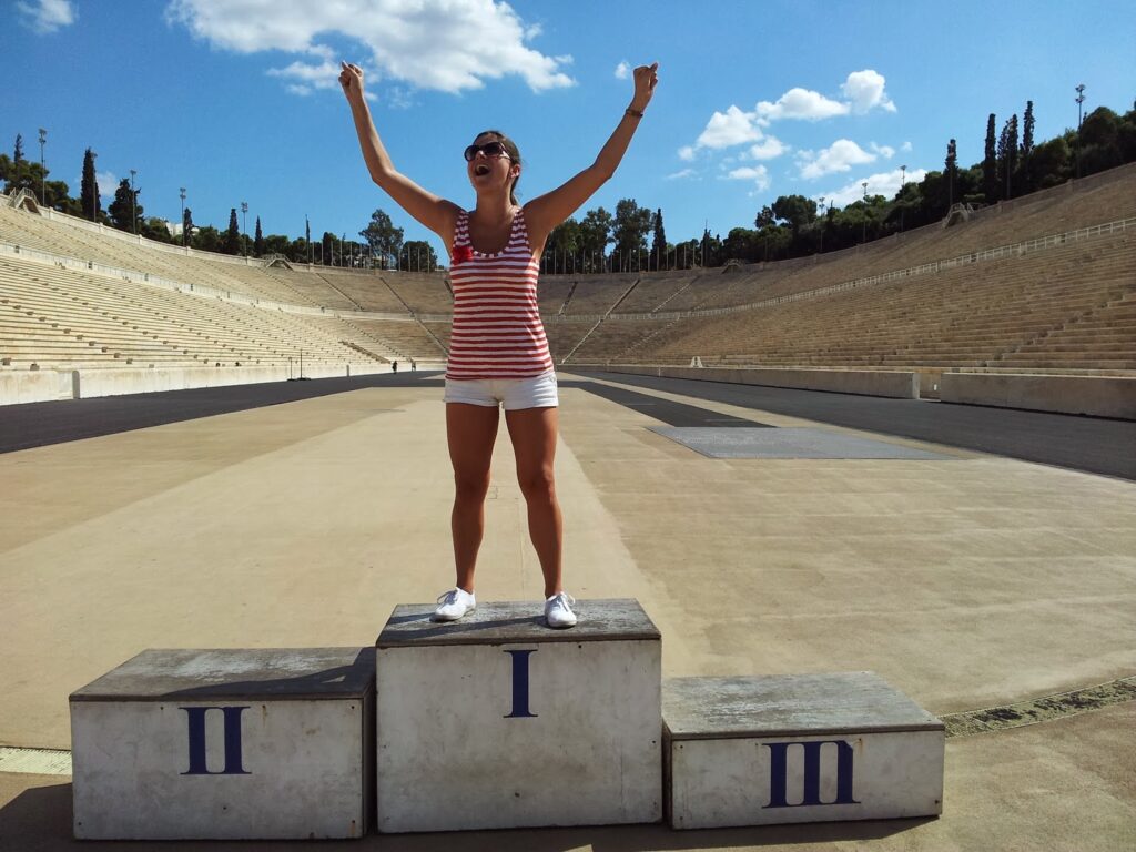 Magu campeã olímpica em Atenas