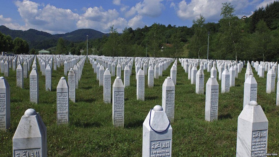 Resultado do massacre de Srebrenica na Guerra da Bósnia - Fonte: BBC