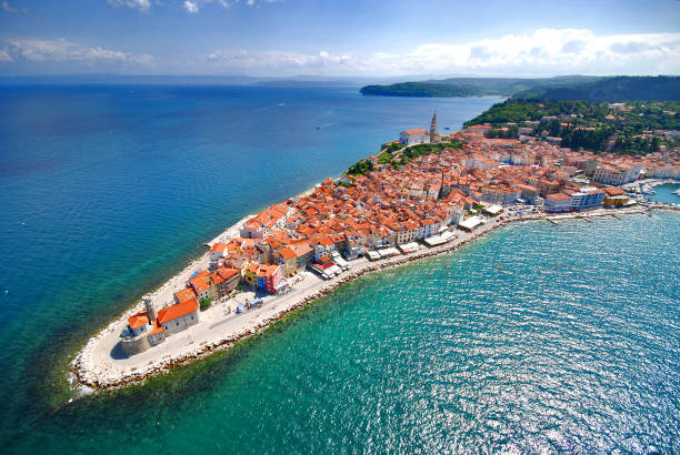 A cidade de Piran na Eslovênia - Fonte: iStock