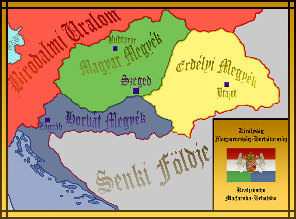 Reino da Hungria e da Croácia - Fonte DevianArt