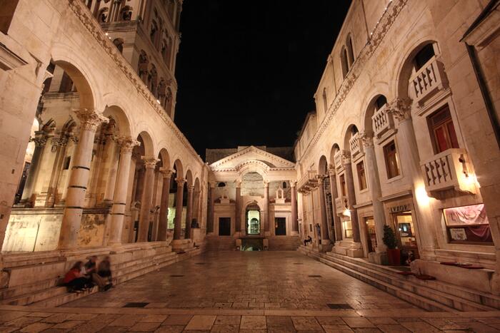 Palácio de Diocleciano em Split na Croácia - Fonte: Adriatic.hr