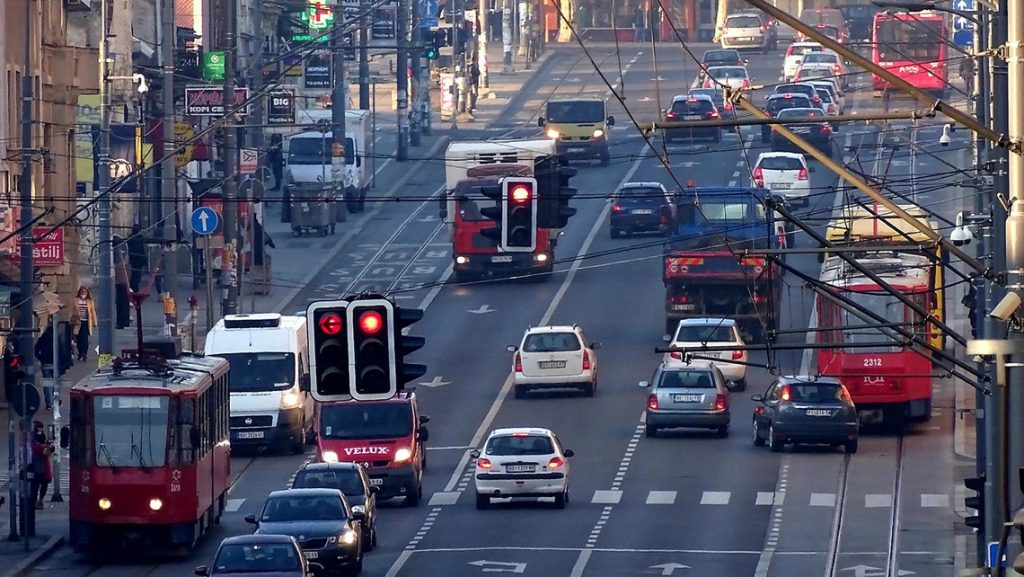 Transporte público em Belgrado - Yunex Traffic