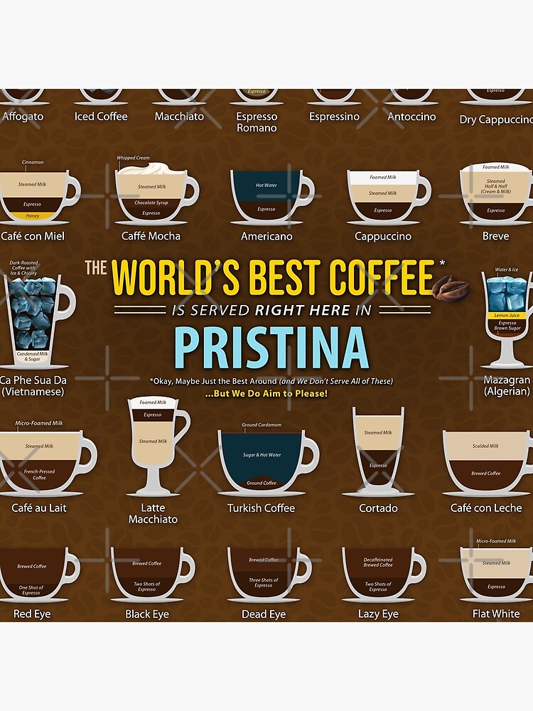 Café em Pristina, capital do Kosovo - Redbubble