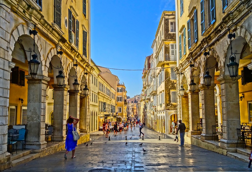Cidade de Corfu - Fonte: All Corfu Transfers