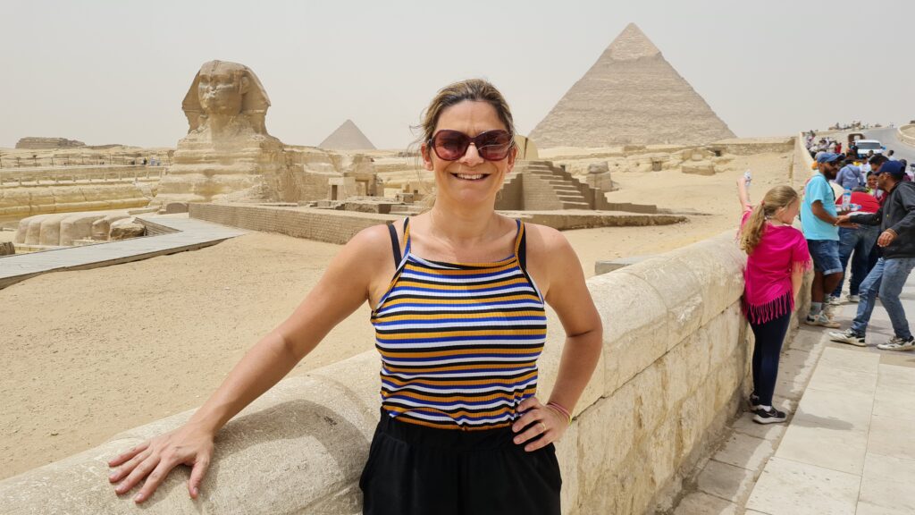 Realização de um sonho: planície de Gizé