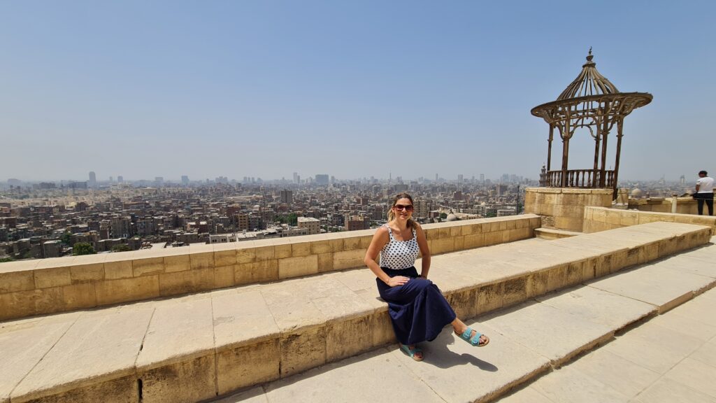 Cidadela de Saladino e o panorama sobre Cairo toda (até as pirâmides)