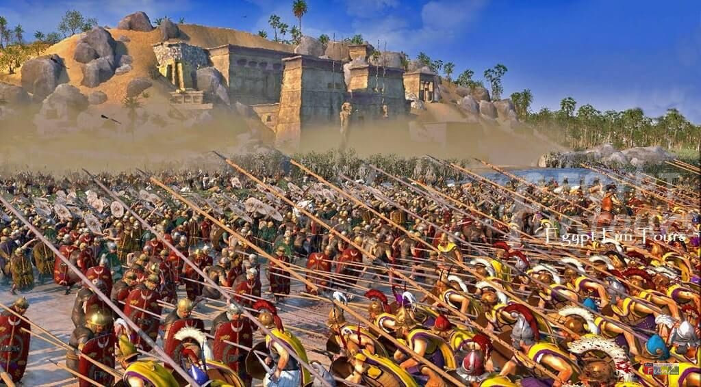 Egito durante o domínio Romano - Fonte: Egypt Fun Tours