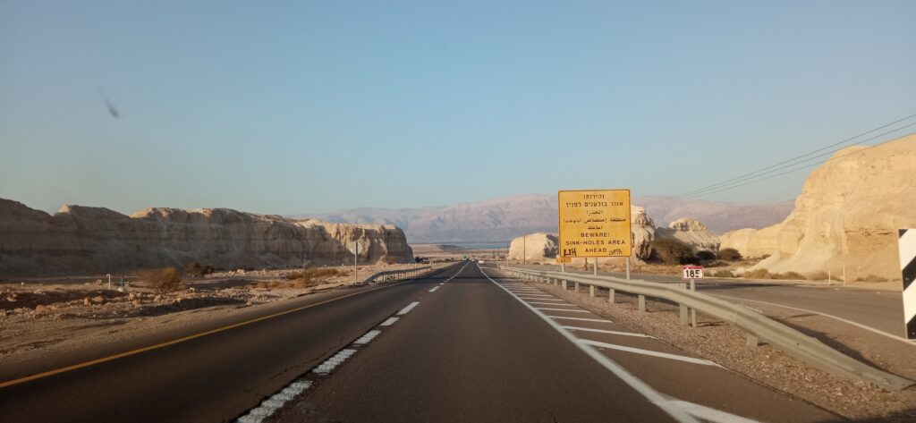 Infraestrutura incrível das estrada de Israel