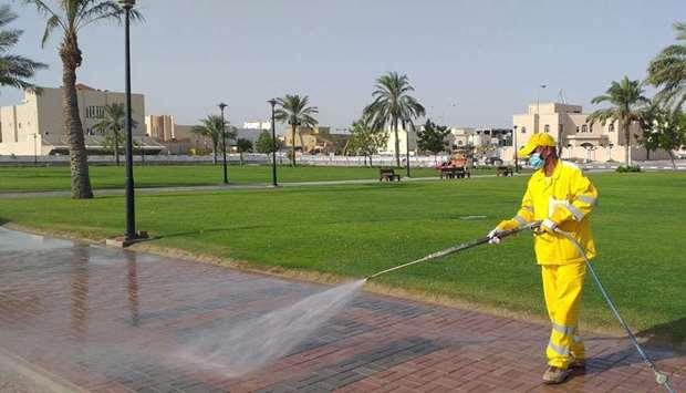 Limpeza das ruas do Qatar - Menafn