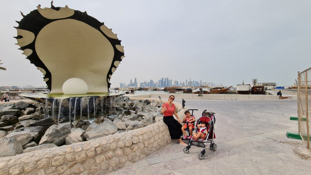 Monumento The Pearl em Doha