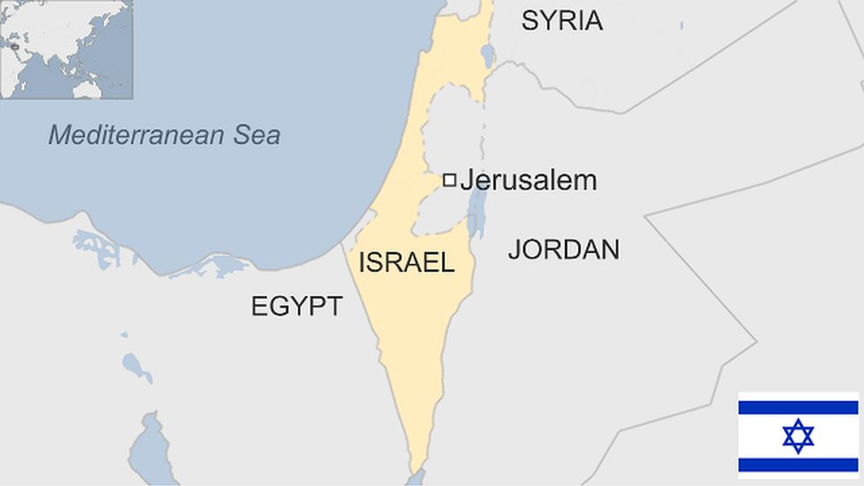 Onde fica Israel - BBC