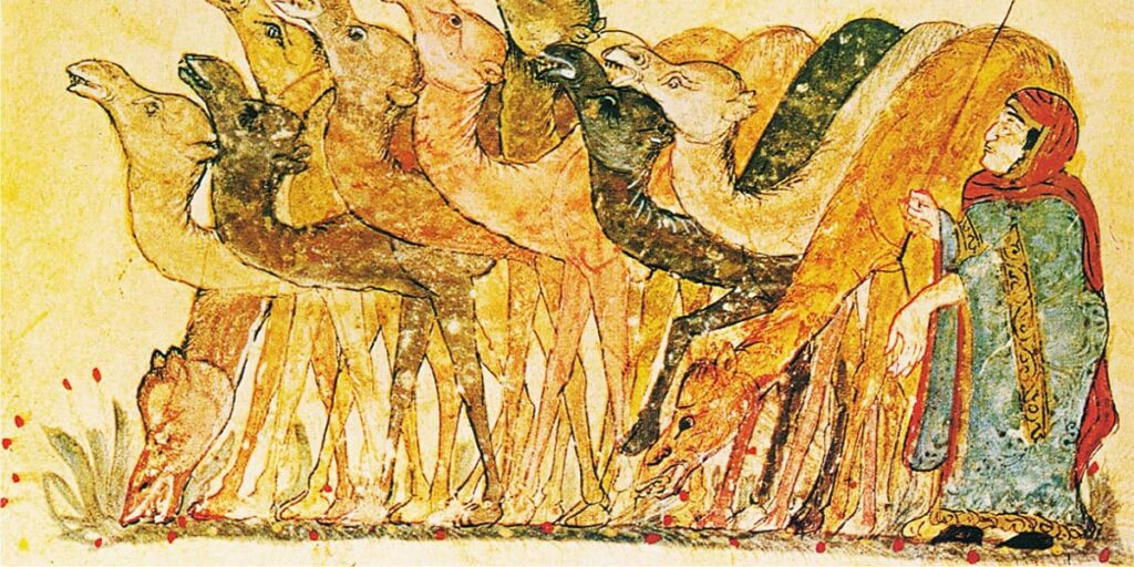 Imagem do período pré-islâmico na Península Arábica - Fonte: WordPress.com