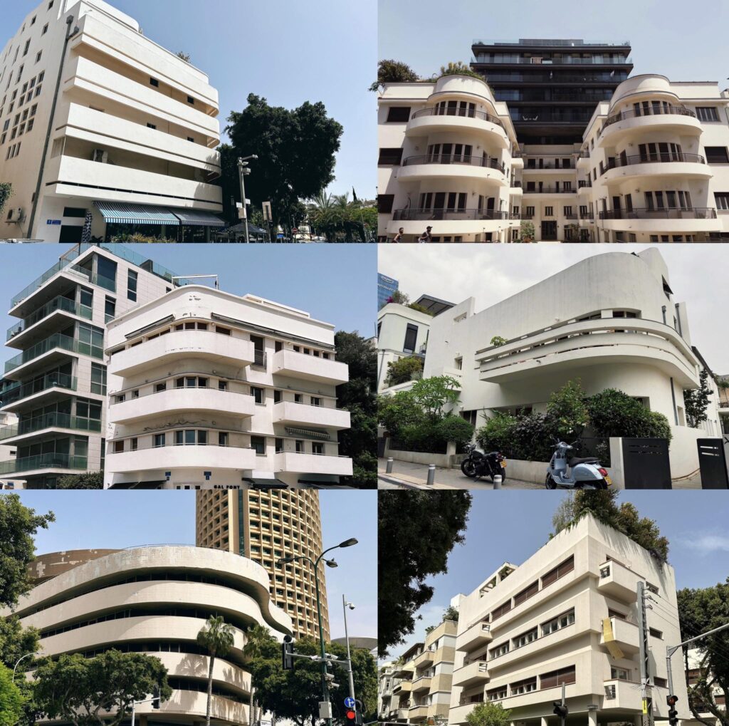 Exemplos da abundante arquitetura Bauhaus em Tel Aviv - Reddit