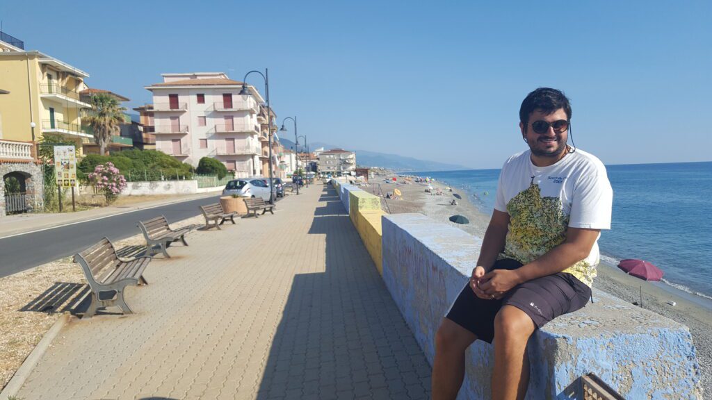 Marina de Fuscaldo na Itália - Talita e Ted