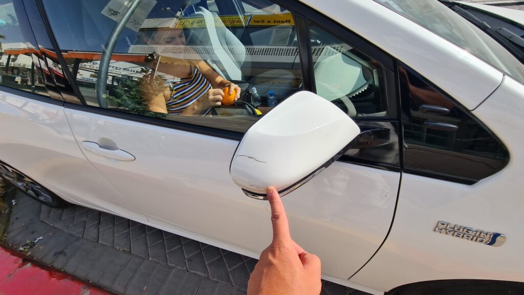 Não deixamos passar NENHUM arranhão: calma e atenção nessa hora da retirada.