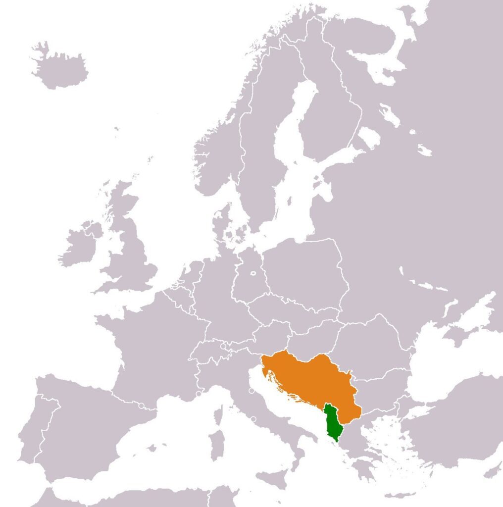 Albania nunca fez parte da Iugoslávia- Wikipedia