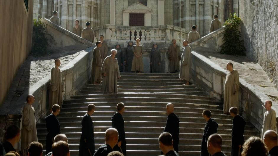 Caminhada da vergonha de Cersei na Escadaria dos Jesuítas em Dubrovnik - Hello Jetlag