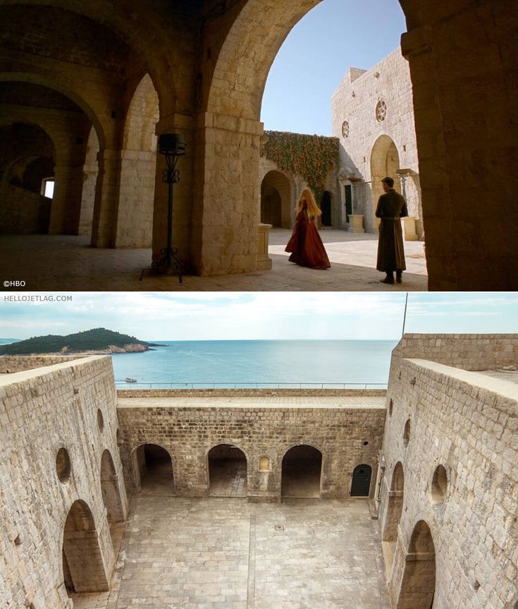 Cena de Cersei e Mindinho no Forte Lovrijenac - Pinterest