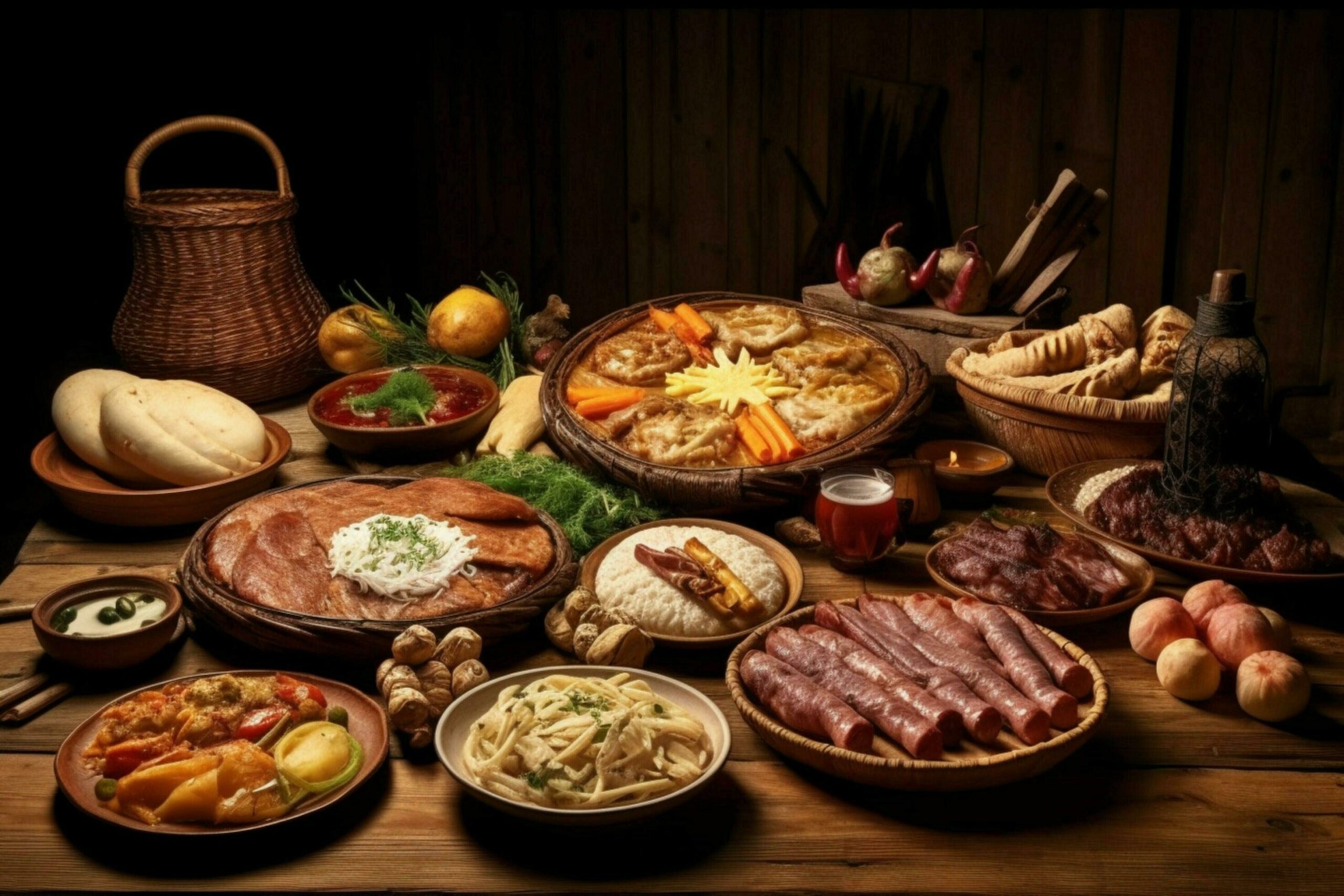 Comida Bósnia - Vecteezy