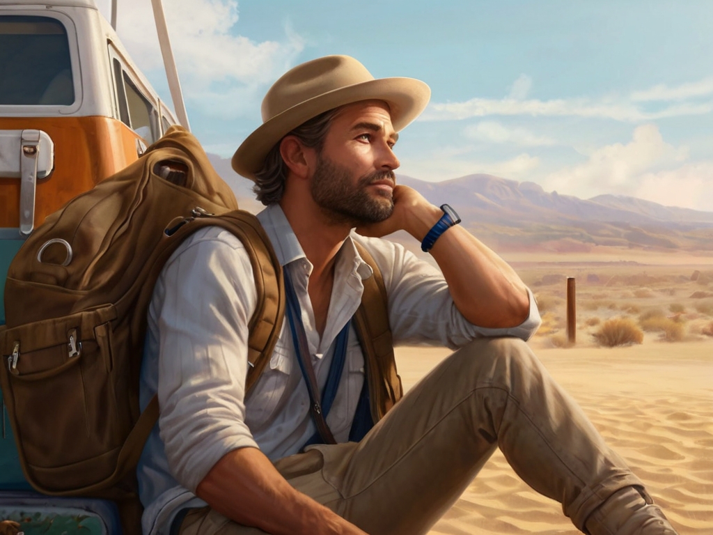 Arquétipo do Turista Relax - versão masculina