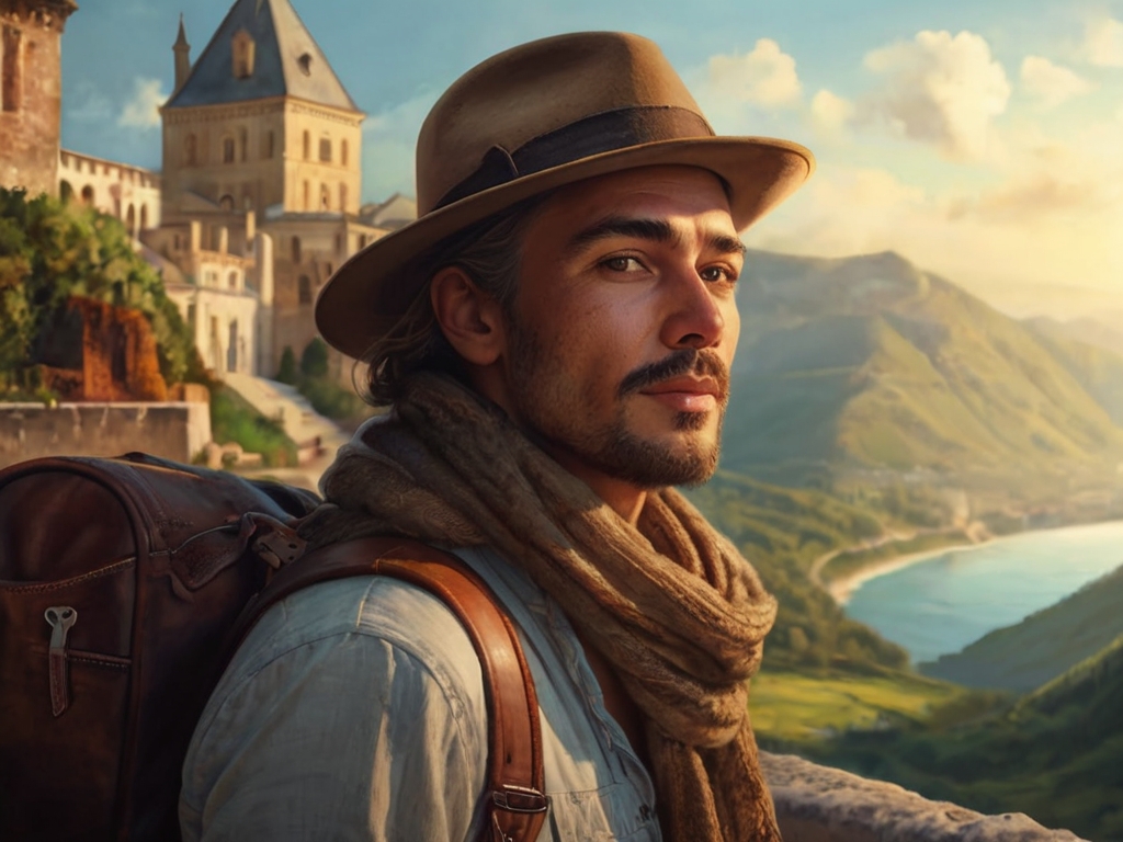 Arquétipo do Viajante Apaixonado - versão masculina