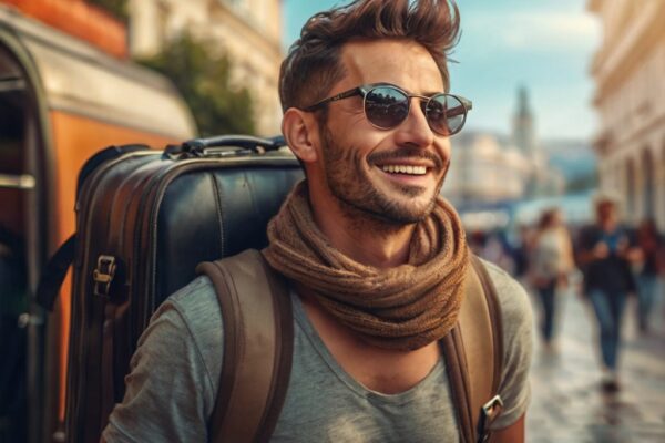 Versão masculina do Arquétipo do Mochileiro Sem Roteiro