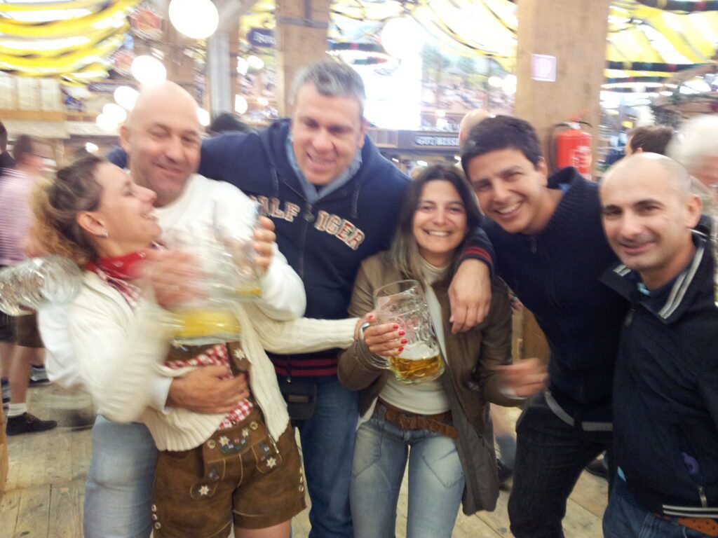 Não se intimidou com os bebuns da Oktoberfest de Munique